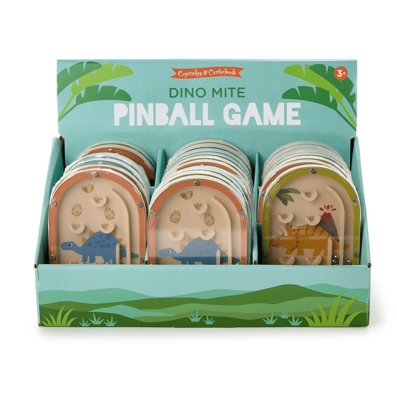 Wooden Pinball Dinosaur Game, Shop Sweet Lulu