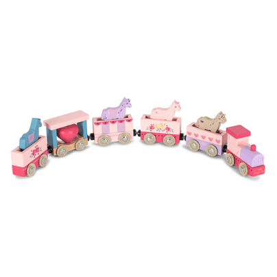 Wooden Magnetic Train Set - Unicorn, Shop Sweet Lulu