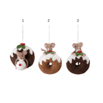 Wool Felt Mouse on Doughnut Ornament - 3 Style Options, Shop Sweet Lulu