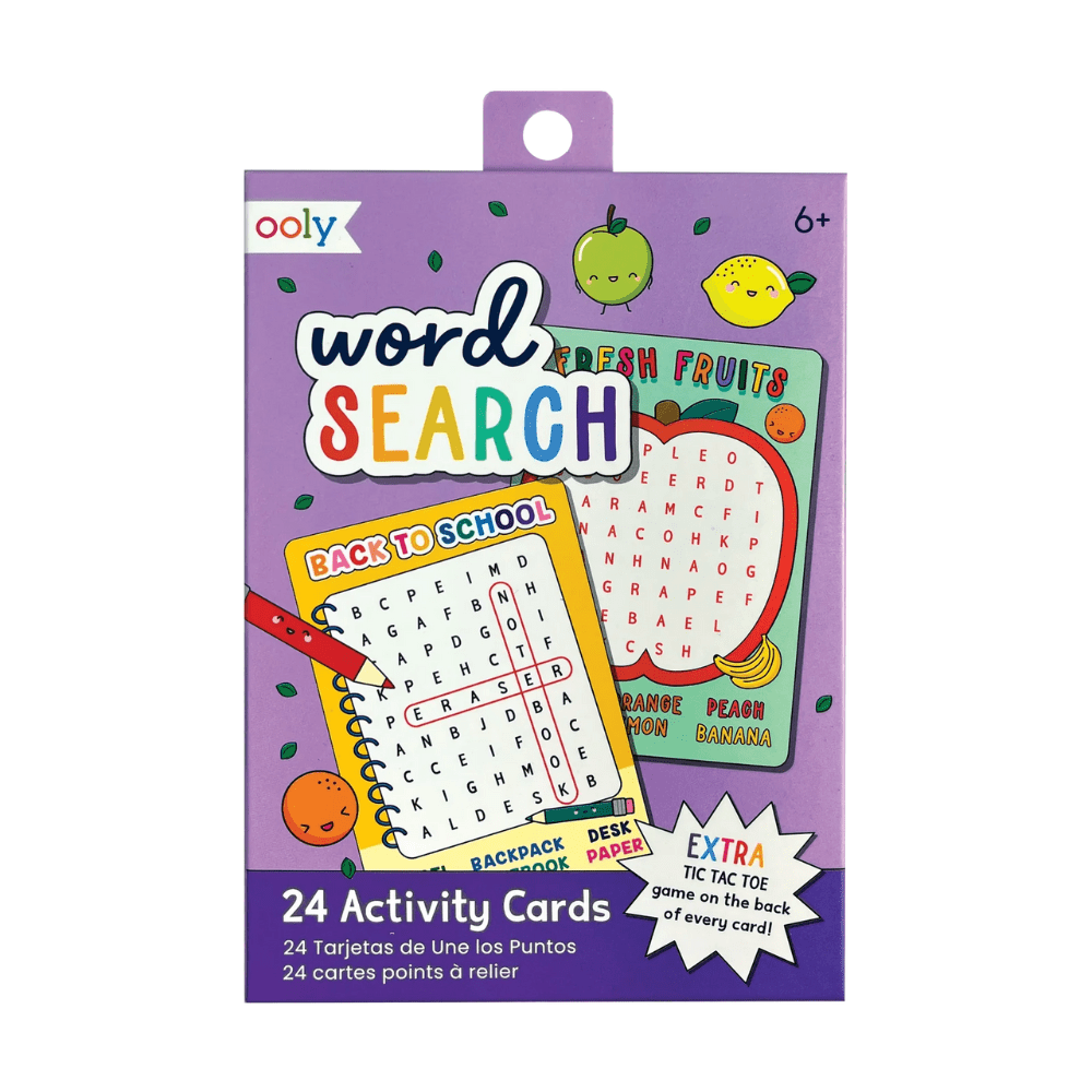 Word Search Activity Cards - Set of 24, Shop Sweet Lulu