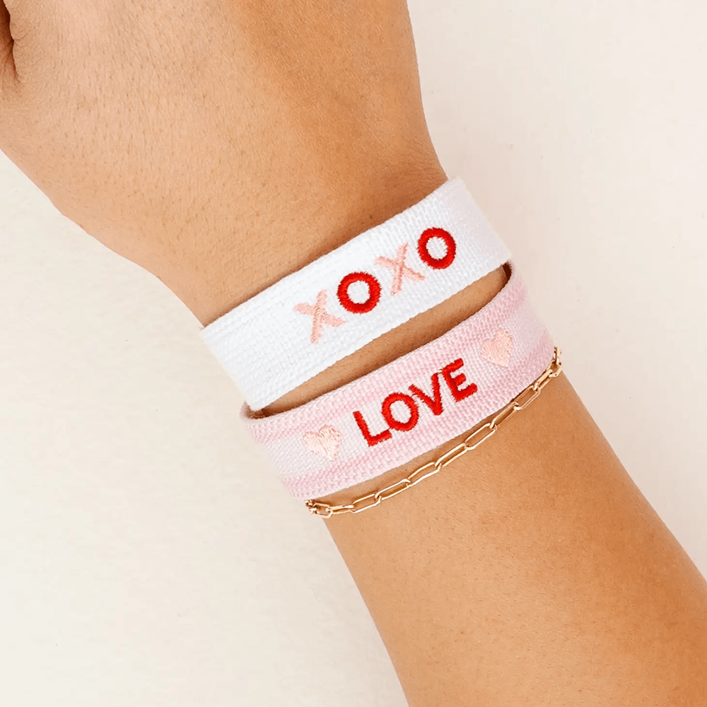 Woven Word Bracelet - Love, Shop Sweet Lulu
