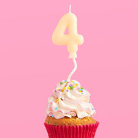 Bubble Candle, Pastel Yellow - #4, Shop Sweet Lulu
