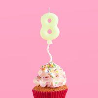 Bubble Candle, Pastel Yellow - #8, Shop Sweet Lulu
