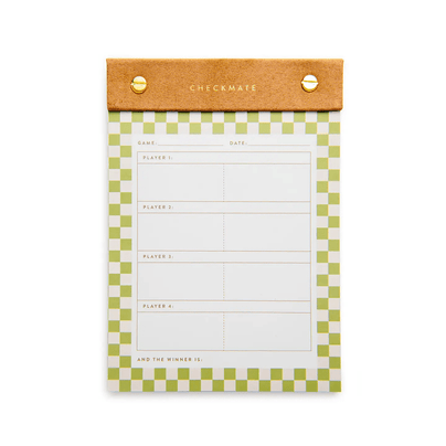 "Check Mate" Game Score Note Pad, Shop Sweet Lulu