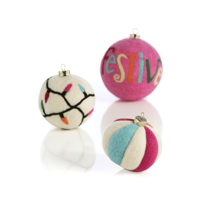 "Festive" Ornament Set, Shop Sweet Lulu