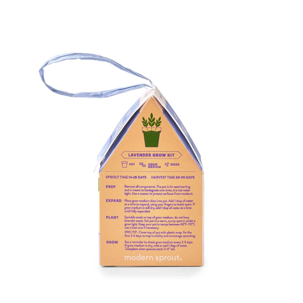 "Grow Peace" Lavender Grow Kit Ornament, Shop Sweet Lulu