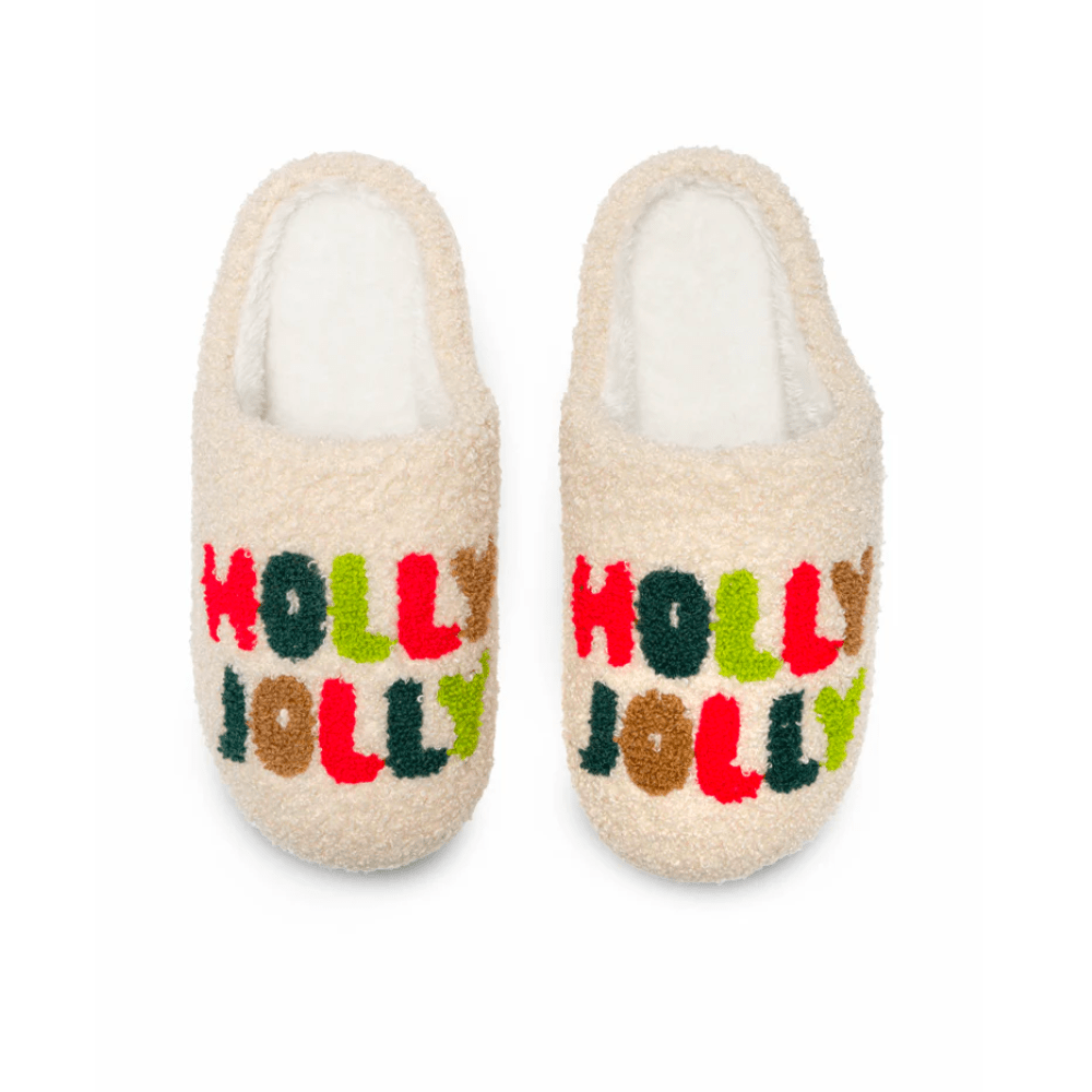 "Holly Jolly" Slippers - 2 Size Options, Shop Sweet Lulu