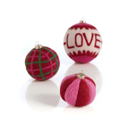 "Love" Ornament Set, Shop Sweet Lulu