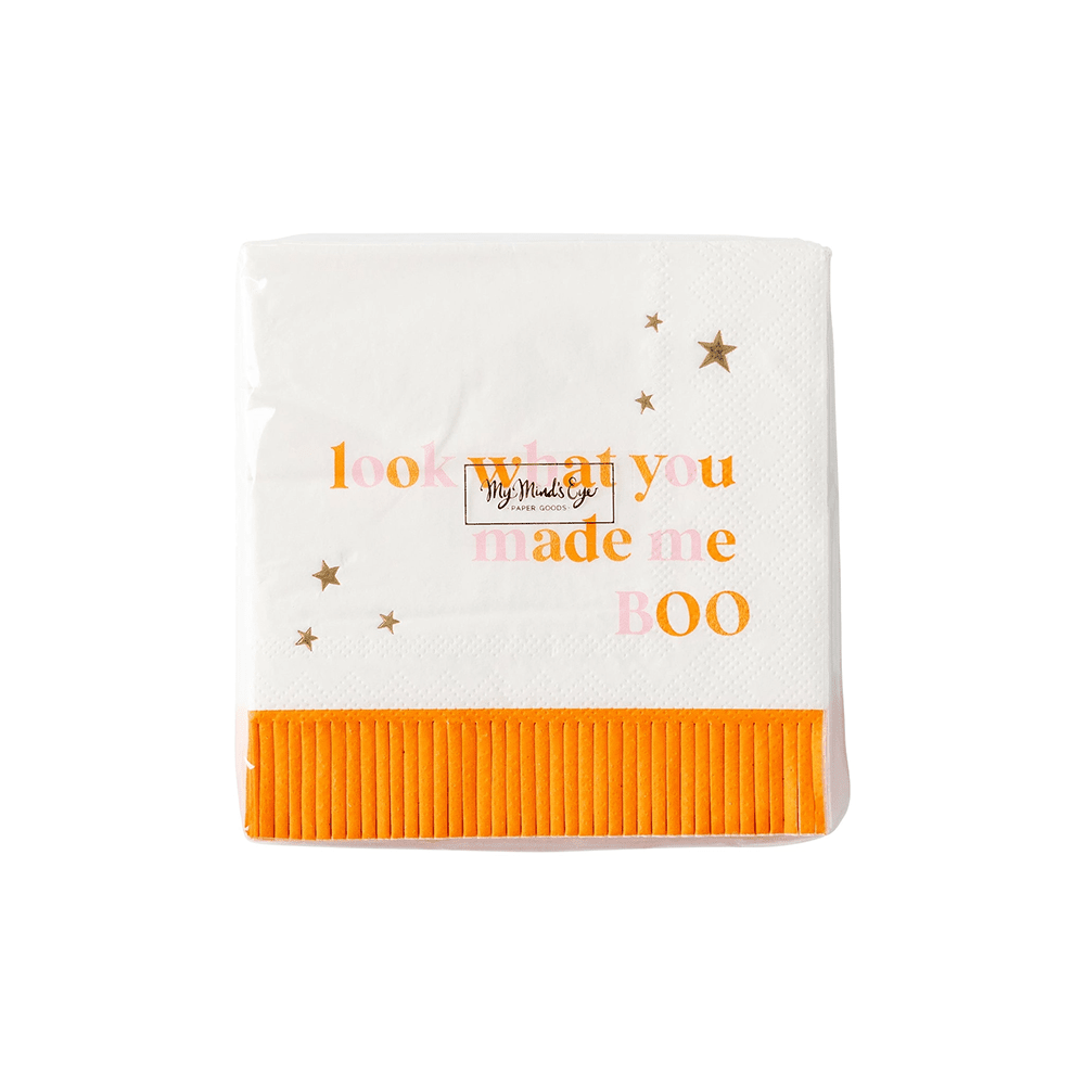 "Made Me Boo" Cocktail Napkins, Shop Sweet Lulu