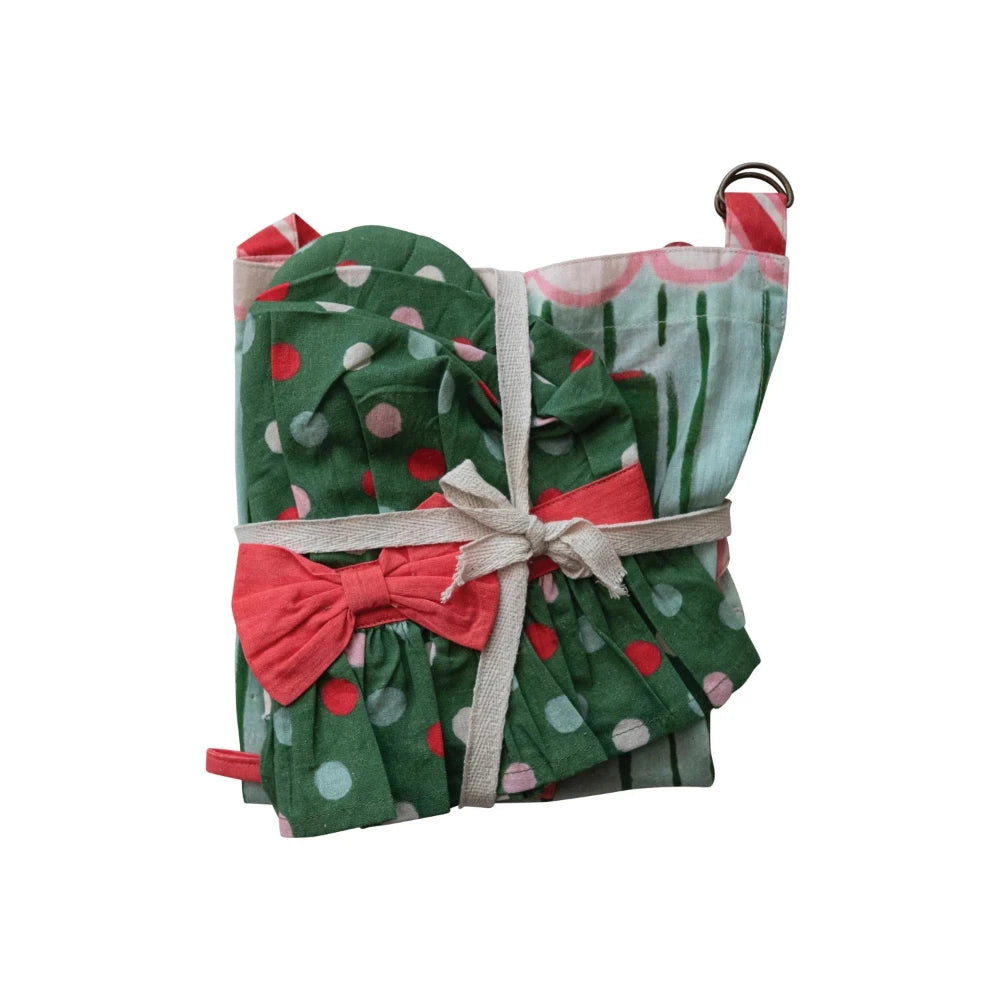 "Mrs Claus" Child Apron Set, Shop Sweet Lulu