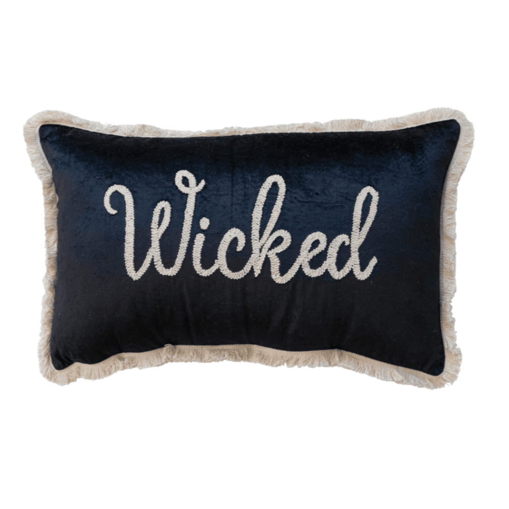 "Wicked" Velvet Pillow, Shop Sweet Lulu