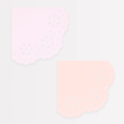 Meri Meri Broderie Anglaise Lace Multi Large Napkins, Shop Sweet Lulu