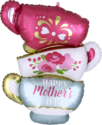 30" "Happy Mother's Day" Teacup Balloon, Shop Sweet Lulu