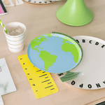 Smarty Pants Globe Large Plates