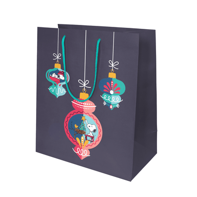 Snoopy's Seasons Greetings Large Gift Bag