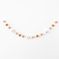 Darling Daisy Wool Felt Garland, Shop Sweet Lulu