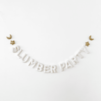 Slumber Party Wool Felt Garland, Shop Sweet Lulu