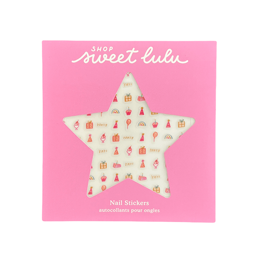 Sweet Celebrations Nail Stickers, Shop Sweet Lulu