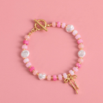 Coquette Bead Pearl Bracelet - 3 Color Options