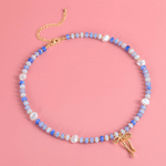 Coquette Bead Pearl Necklace - 2 Color Options