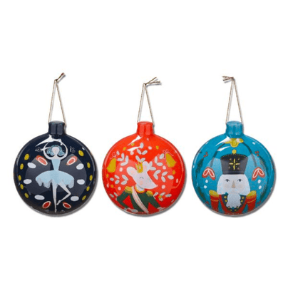 Nutcracker Ornaments - Set of 3 - Shop Sweet Lulu