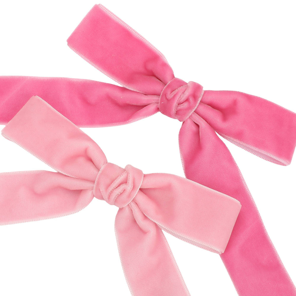 Pink Bow Clip-On Set