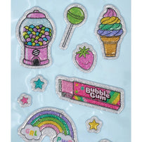Gumball Machine Puffy Stickers, Shop Sweet Lulu