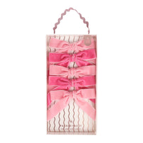 Pink Bow Clip-On Set