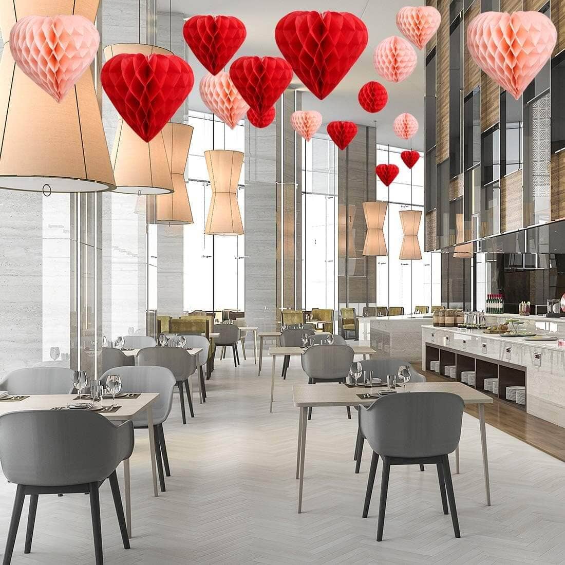 Valentine's Day Honeycombs