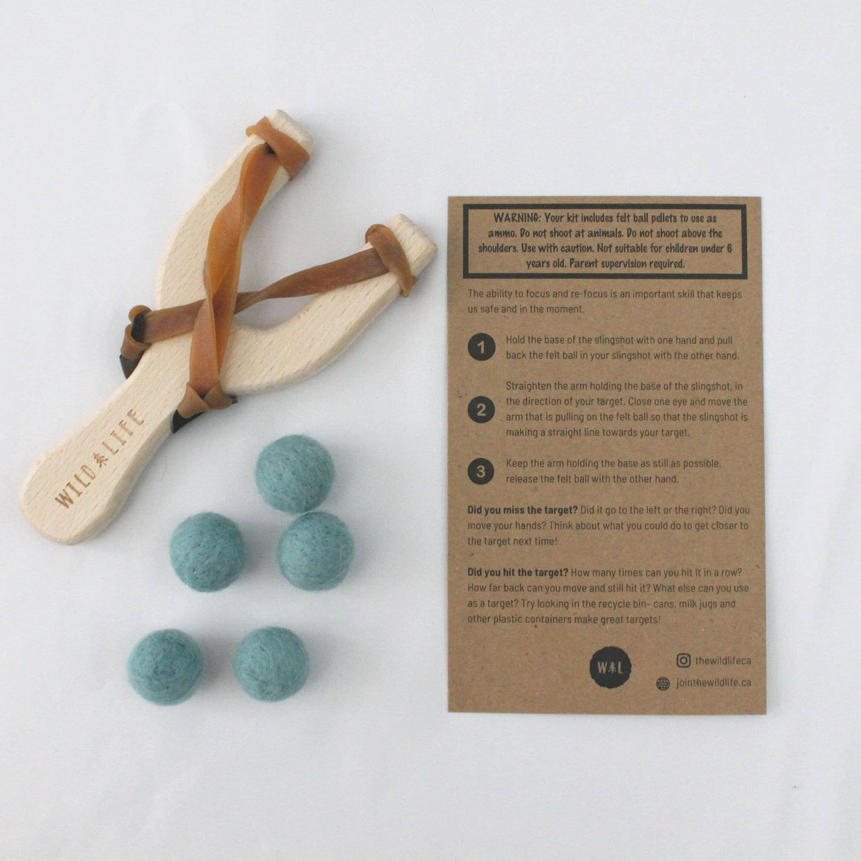 Slingshot + Felt Pellets, Shop Sweet Lulu