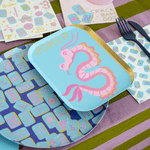 Game Night Mahjong Print Dinner Plates