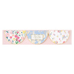 Meri Meri Pastel Floral Scallop Fabric Garland