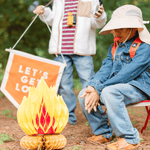 Camp Explorer Lets Get Lost Canvas Banner
