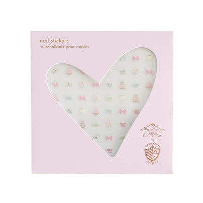 Let Them Eat Cake Nail Stickers