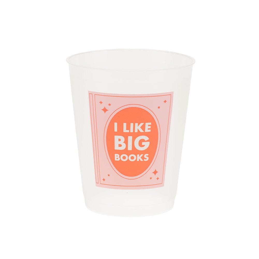 Book Club "I Like Big Books" Flex Cups