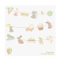 Springtime Bunnies In The Garden Party Garland, Daydream Society