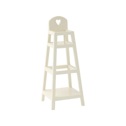 High Chair for Maileg Mice- White