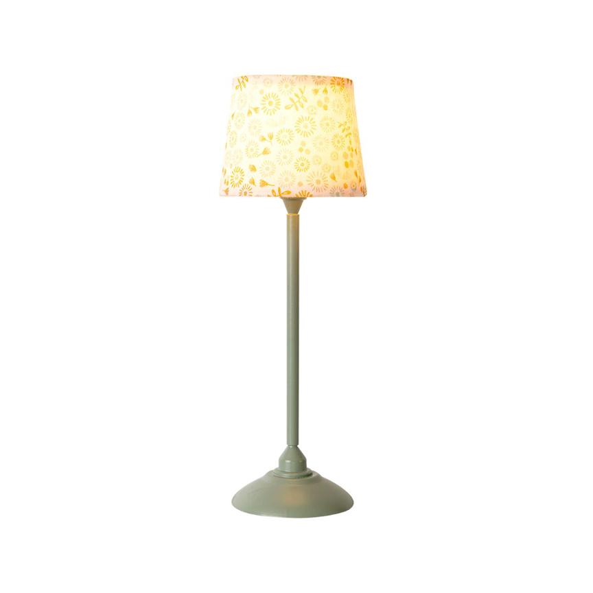 Miniature Floor Lamp for Maileg Mice- Mint