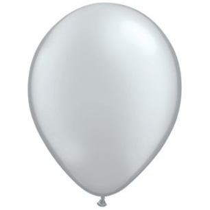 11" Latex Balloon, Silver available at Shop Sweet Lulu