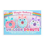 Unicorn Donuts Scented Erasers