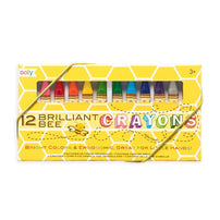 Brilliant Bee Crayons - Set of 12