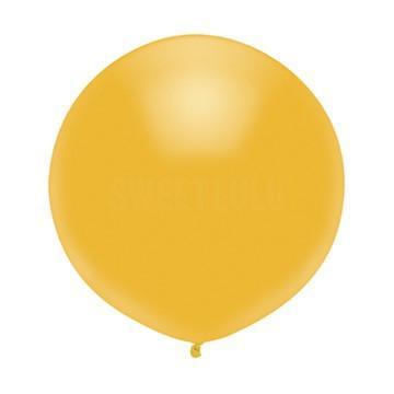 17" Gold Round Balloon available at Shop Sweet Lulu