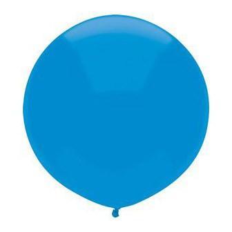 17" Bright Blue Round Balloon available at Shop Sweet Lulu