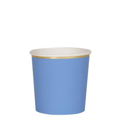 Meri Meri Bright Blue Tumbler Cups