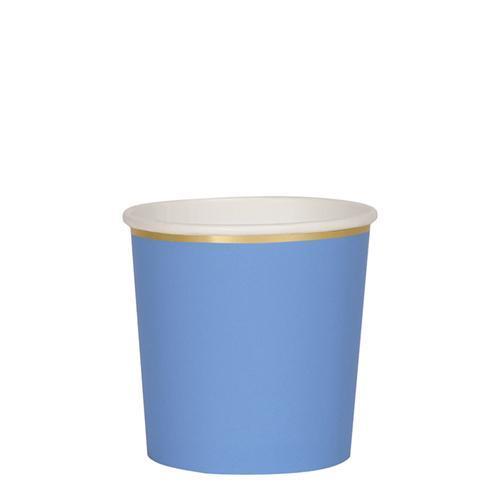 Meri Meri Bright Blue Tumbler Cups
