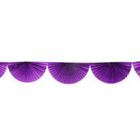 Large Tissue Bunting Garland - Purple - Shop Sweet Lulu