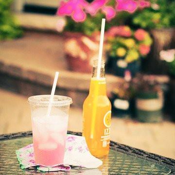 Eco Friendly Paper Straws: Simple White
