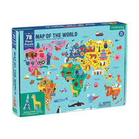 Map of the World Geography Puzzle - Shop Sweet Lulu