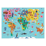 Map of the World Geography Puzzle