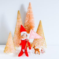 Mini Christmas Flags Printable - Shop Sweet Lulu